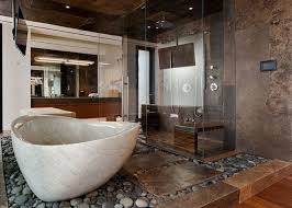 If you have a stylish suite or freestanding bath, why not show it off? Bathtubs Design For An Exceptional Bathing Experience Bathroom Design Luxury Beautiful Bedrooms Master Bathroom Design