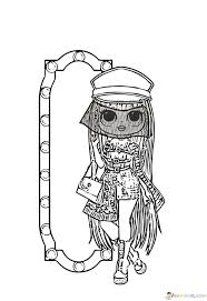 Printable dawn lol doll from opposites bluc series 3 wave coloring page. Lol Omg Coloring Pages Free Printable New Popular Dolls
