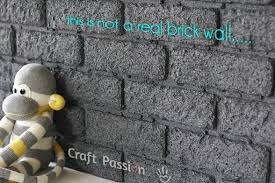 faux brick wall panel diy tutorial