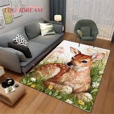 Αγοράστε 3d cartoon deer rug wildlife
