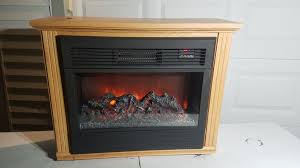 Heat Surge Electric Amish Fireplace For
