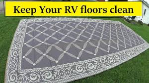 new rv reversible awning mat review