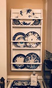 Plate Rack Wall Hanging Plate And
