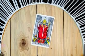 Hierophant, known as pope or teacher, is ruled by the government star sign bull. The Hierophant Tarot Card Meanings