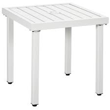 Outsunny Outdoor Side Table Patio End