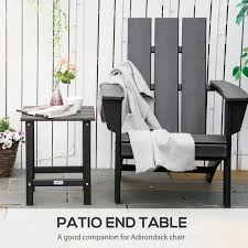 Qfc Patio Side Table Outdoor Plastic