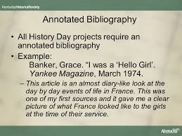 Annotated Bibliography   History Fair   Critical Theory   Women s     