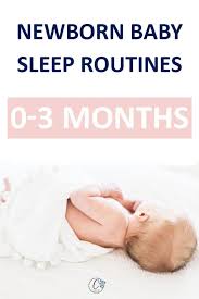 Newborn Baby Routines 0 3 Months Christine Keys