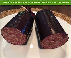 venison summer sausage jalapeño and