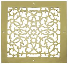 grille recreated brass floor ceiling