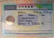 I would like to ask how to apply japanese visa in shanghai? Working Holiday Visa Wikipedia