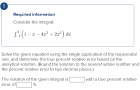 Integral Solve The Chegg