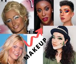 the changing image of makeup then and