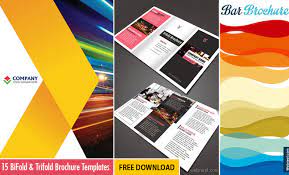 trifold brochure templates free
