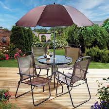 Garden Table And Chairs 6 Piece Set