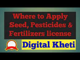 pesticides agri input license