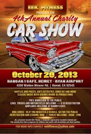 Eek Car Show Flyer 2013