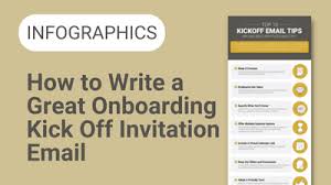 onboarding kick off invitation email