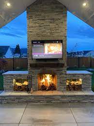 Outdoor Fireplace Construction Plan
