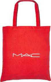 mac ruby woo tote bag gift bag