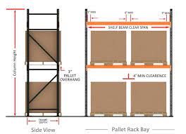 how to measure pallet rack detailed