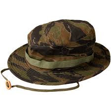 Tiger Camo Boonie Hat Cotton Polyester Ripstop