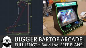 build a bigger bartop arcade full