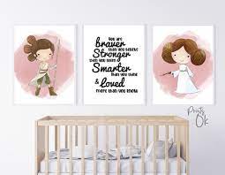 Nursery Wall Art You Are Braver Prints