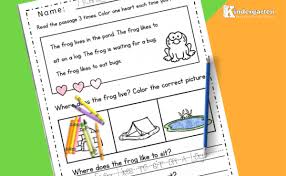 free printable kindergarten reading