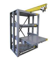 heavy duty slide out rack with monorail