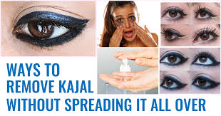 8 ways to remove kajal from eyes