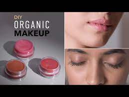 diy organic makeup mascara lipstick