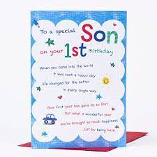 Happy 1st birthday wishes & messages for baby boy & girl. Happy First Birthday Son Quotes Quotes Words