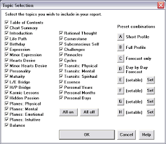 Numerology Software Pro V Preference Settings World