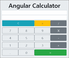 angular calculator application