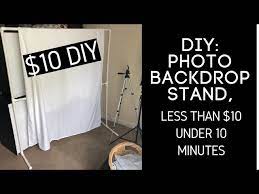 diy photo backdrop stand less than