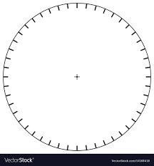 Blank Polar Graph Paper Protractor Pie Chart