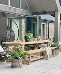 Outdoor Dining Table Swedish Terrace