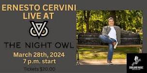 LIVE MUSIC with Ernesto Cervini hosted by Dorland...