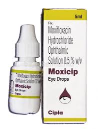 moxifloxacin ophthalmic solution