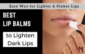 6 best lip balms to lighten dark lips