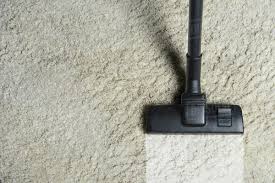 carpet with professional vacuum cleaner