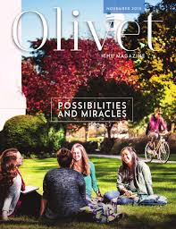 Olivet The Magazine Possibilities And Miracles November 2015