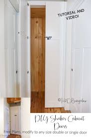 Shaker kitchen cabinets can suit both modern and traditional style homes. How To Make Shaker Cabinet Doors H2obungalow