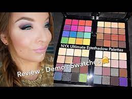 nyx ultimate eyeshadow palettes
