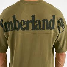 Timberland Mens Back Linear T Shirt