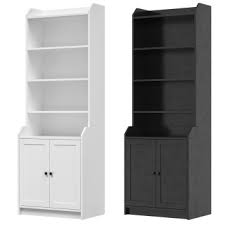 Cabinet And Books Ikea Hauga 3d Model