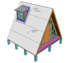 a frame house tiny house cabin