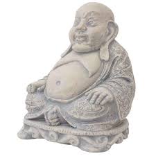 Sculpture Lucky Laughing Buddha Figure