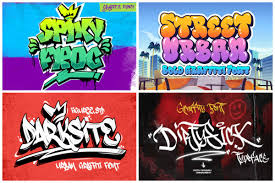 20 rad graffiti fonts to add a little